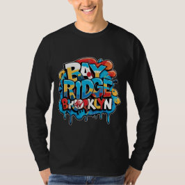 Brooklyn, NY - Graffiti Streetwear T Shirt