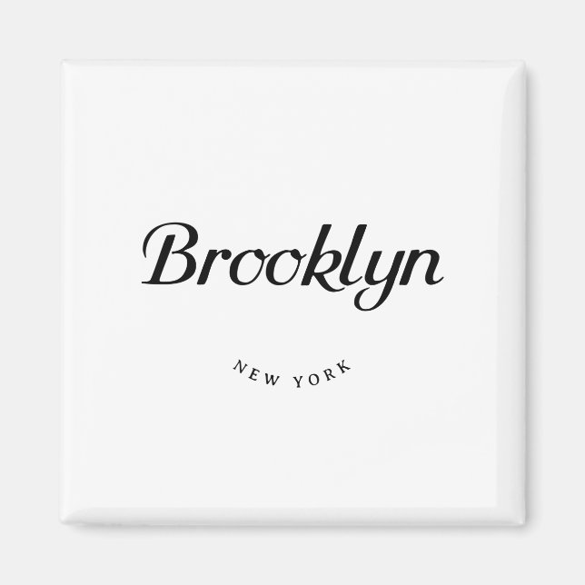 Brooklyn NY Magnet (Framsidan)