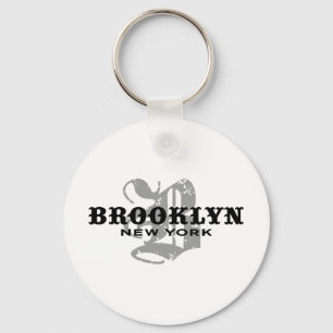 Brooklyn NY Nyckelring