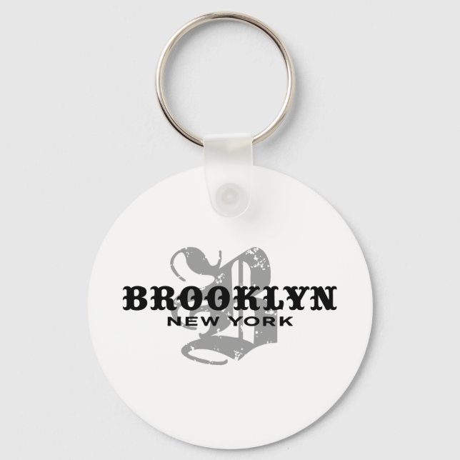 Brooklyn NY Nyckelring (Framsida)