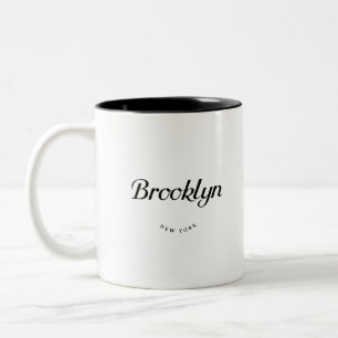 Brooklyn NY Två-Tonad Mugg