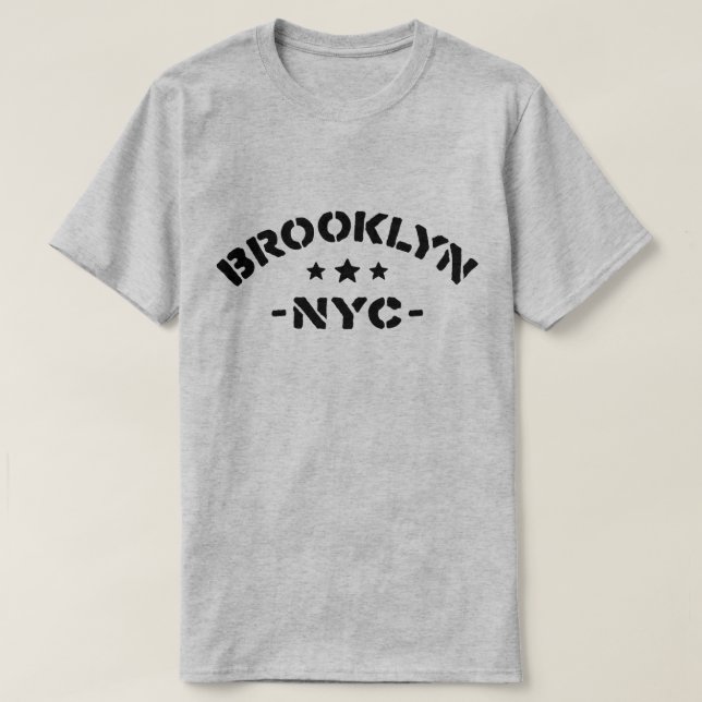 Brooklyn NYC T-shirt (Design framsida)