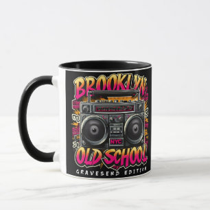 Brooklyn Old school Gravesend Edition Mugg