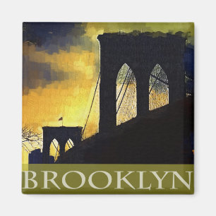 Brooklyn överbryggar, den New York magneten Magnet
