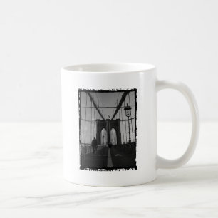 Brooklyn överbryggar fotoet kaffemugg