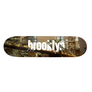 Brooklyn överbryggar horisont skateboard bräda 20,5 cm