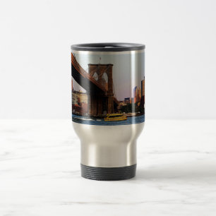 Brooklyn överbryggar i NYC-originalfoto Resemugg