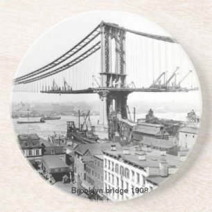 Brooklyn överbryggar kustfartyget underlägg sandsten