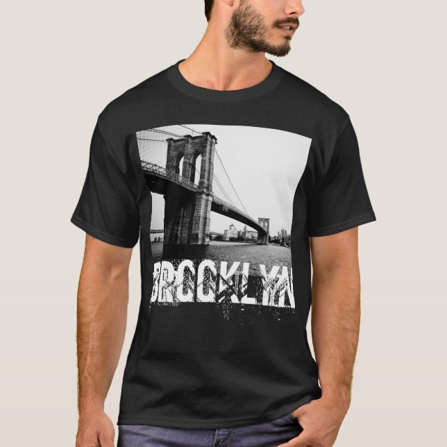 Brooklyn överbryggar manar T-tröja T Shirt (Framsida)
