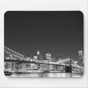 Brooklyn överbryggar och Manhattan horisont Musmatta