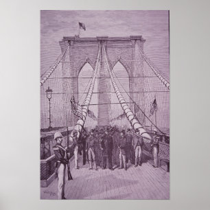 Brooklyn överbryggar, presidenten Arthur på dess Poster