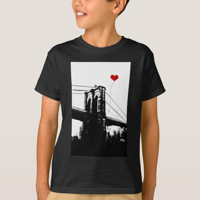 Brooklyn överbryggar t-shirt (Framsida)