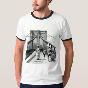 Brooklyn överbryggar - T-tröja 1899 Tee Shirt