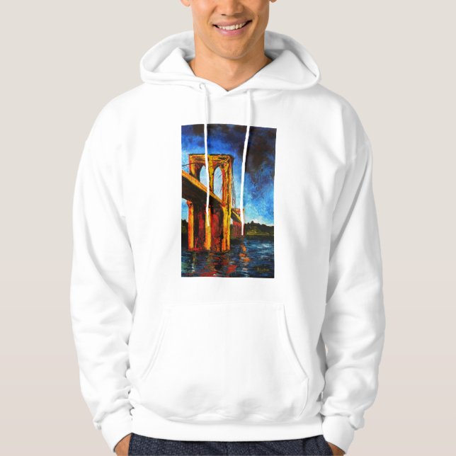 Brooklyn överbryggar till Utopia 2009 Tröja Med Luva (Framsida)