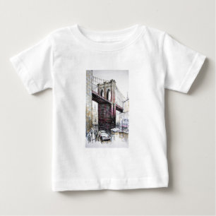 Brooklyn överbryggar, USA den begynna T Shirt