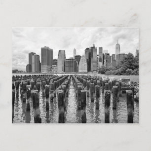 Brooklyn Pier Pylons Vykort