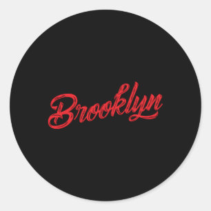 Brooklyn Runt Klistermärke