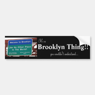 Brooklyn sak bildekal