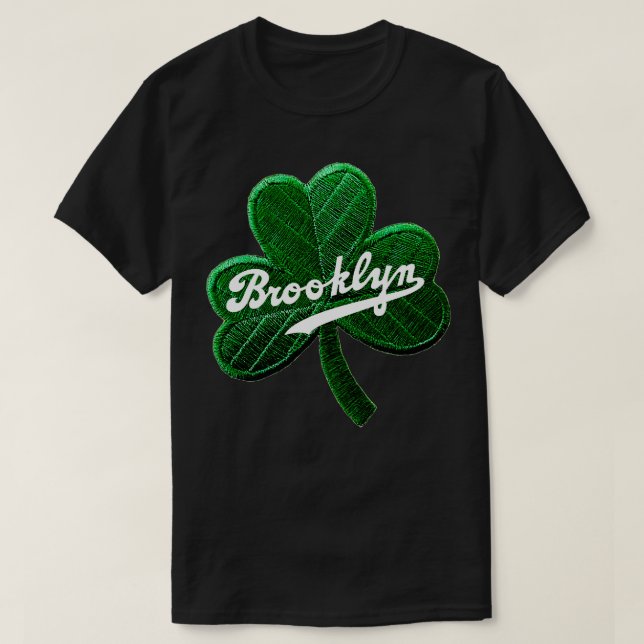 Brooklyn Shamrock T Shirt (Design framsida)