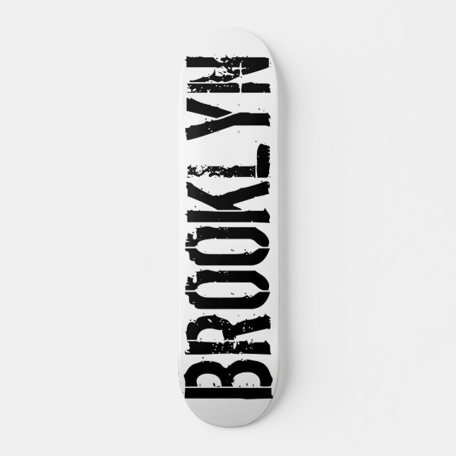 Brooklyn Skateboarddäck Skateboard Bräda 19,5 Cm (Framsida)
