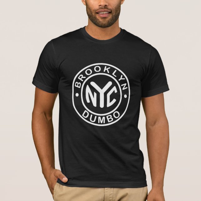 Brooklyn skjorta "Dumbo område ", Tröja (Framsida)