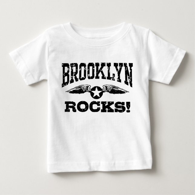 Brooklyn Sten T-shirt (Framsida)