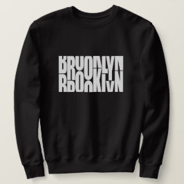 Brooklyn Stil Manar Black Lång Ärmad Tröja