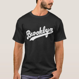 Brooklyn T-tröja 1 (vit skrivar), Tee