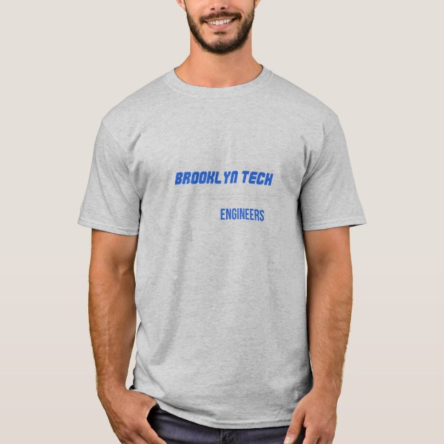 Brooklyn Techingenjörer Tee Shirt (Framsida)