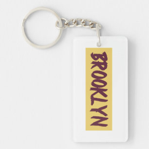 Brooklyn-textbasdesign i Gultens bakgrund