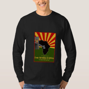 Brooklyn till afrikasvettskjortan tee shirt