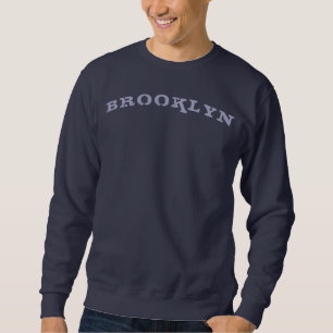 Brooklyn Trendig Template Sweatshirt Nyc New York