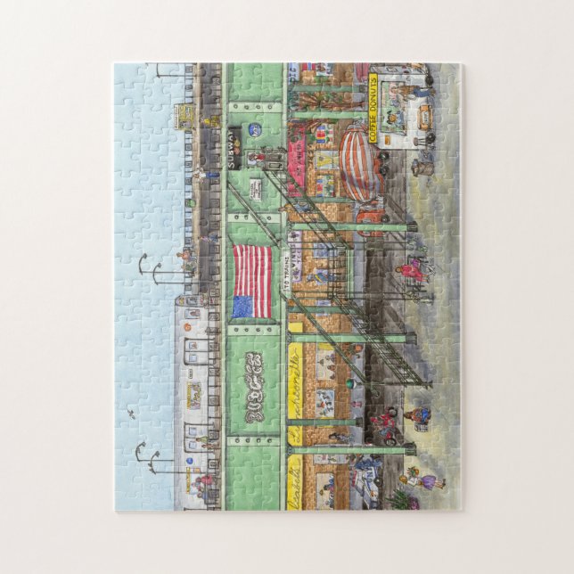 Brooklyn tunnelbanan pussel (Vertikal)