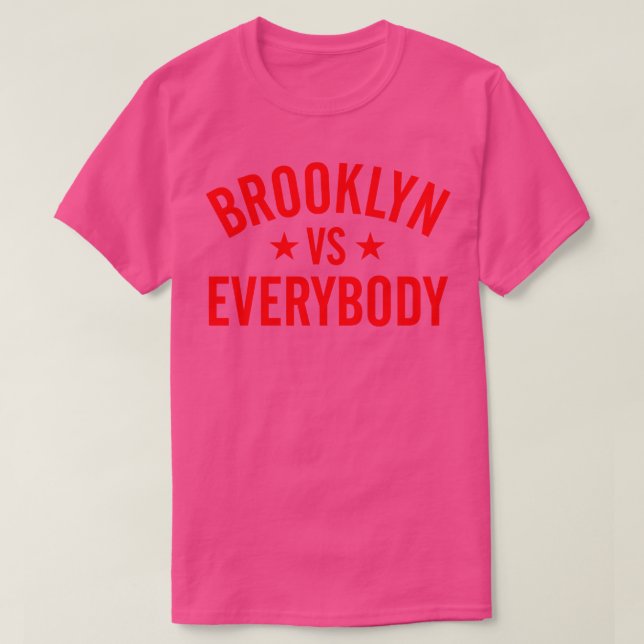 Brooklyn Vs Alla T Shirt (Design framsida)