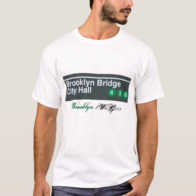 Brooklyn $ W@G Tee Shirt (Framsida)