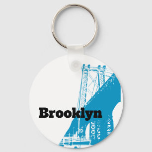Brooklyn, Williamsburg-bryggkedjan Nyckelring