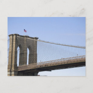 Brooklynbron i New York City, New 2 Vykort