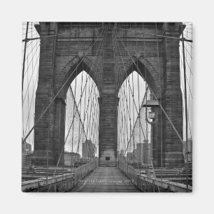 Brooklynen överbryggar i New York City Magnet