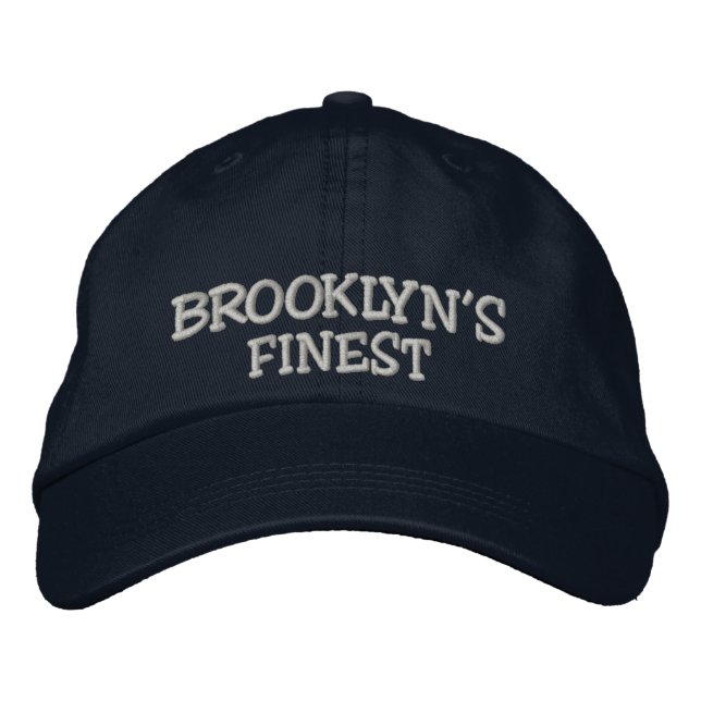 BROOKLYN'S FINEST Hat Broderad Keps (Framsida)