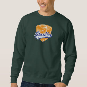 Brooklynsköld med Swoosh-design Lång Ärmad Tröja