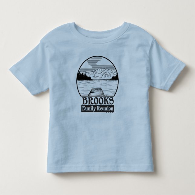 Brooks Family Reunion Småbarn T Shirt (Framsida)