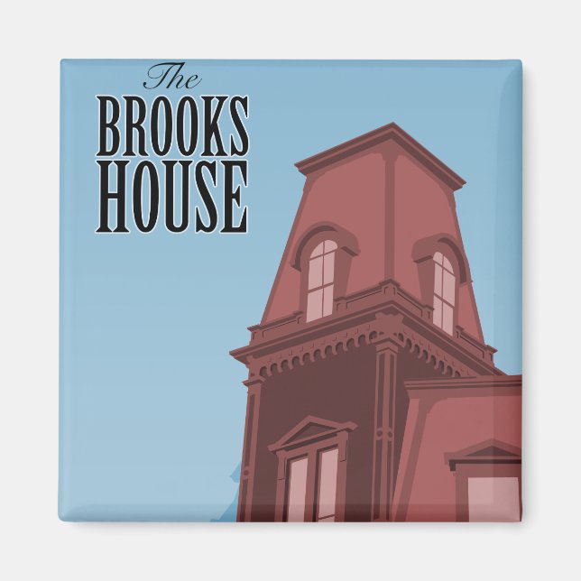 Brooks House Magnet (Framsidan)