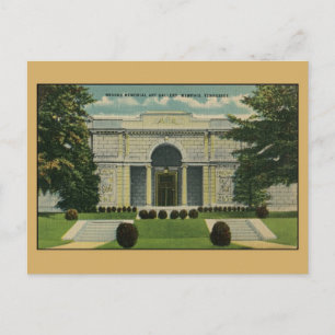 Brooks Memorial Art Gallery Memphis TN Vykort