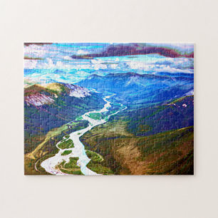 Brooks Mountain Range, Arctic Alaska Pussel