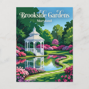 Brookside Gardens USA Vykort