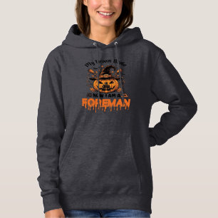 Broom Broke Now Am Foreman Halloween Pumpkin_1 T Shirt