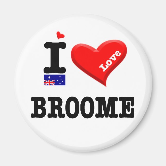 BROOME - I Kärlek Magnet (Framsidan)