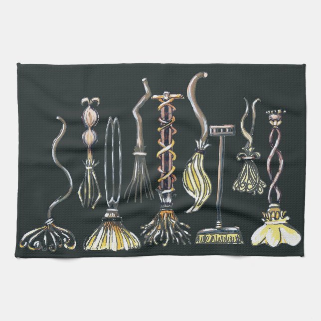 Brooms Guld Vild kökshandduk (Horisontell)