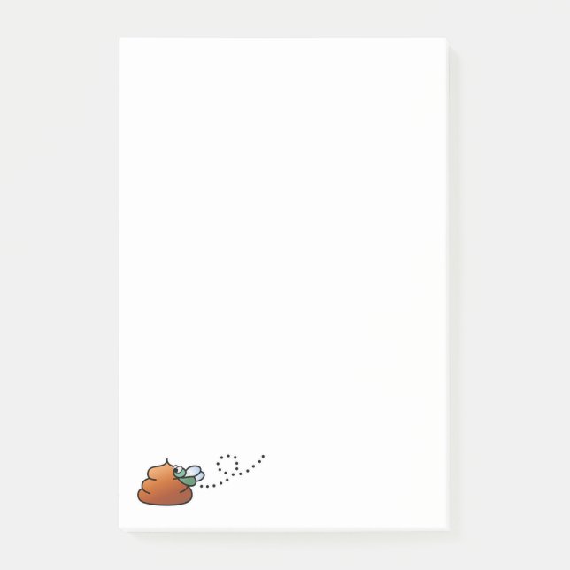 Brootsch PooPoo Post-it Block (Framsida)