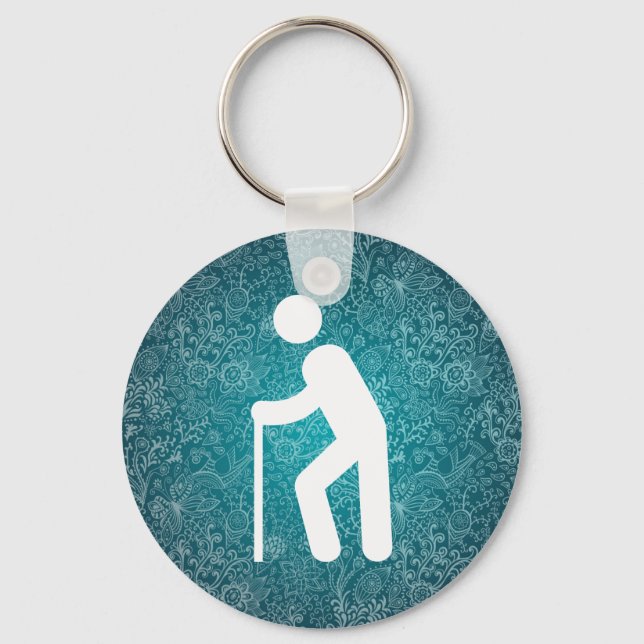 Broppsminimala Nyckelring (Framsida)